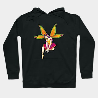 Painted Ballerina Fairy Artwork Hoodie